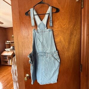 KanCan Light Blue Denim Overalls